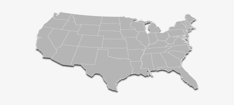 Usa Map Png - United States Png, transparent png #114203