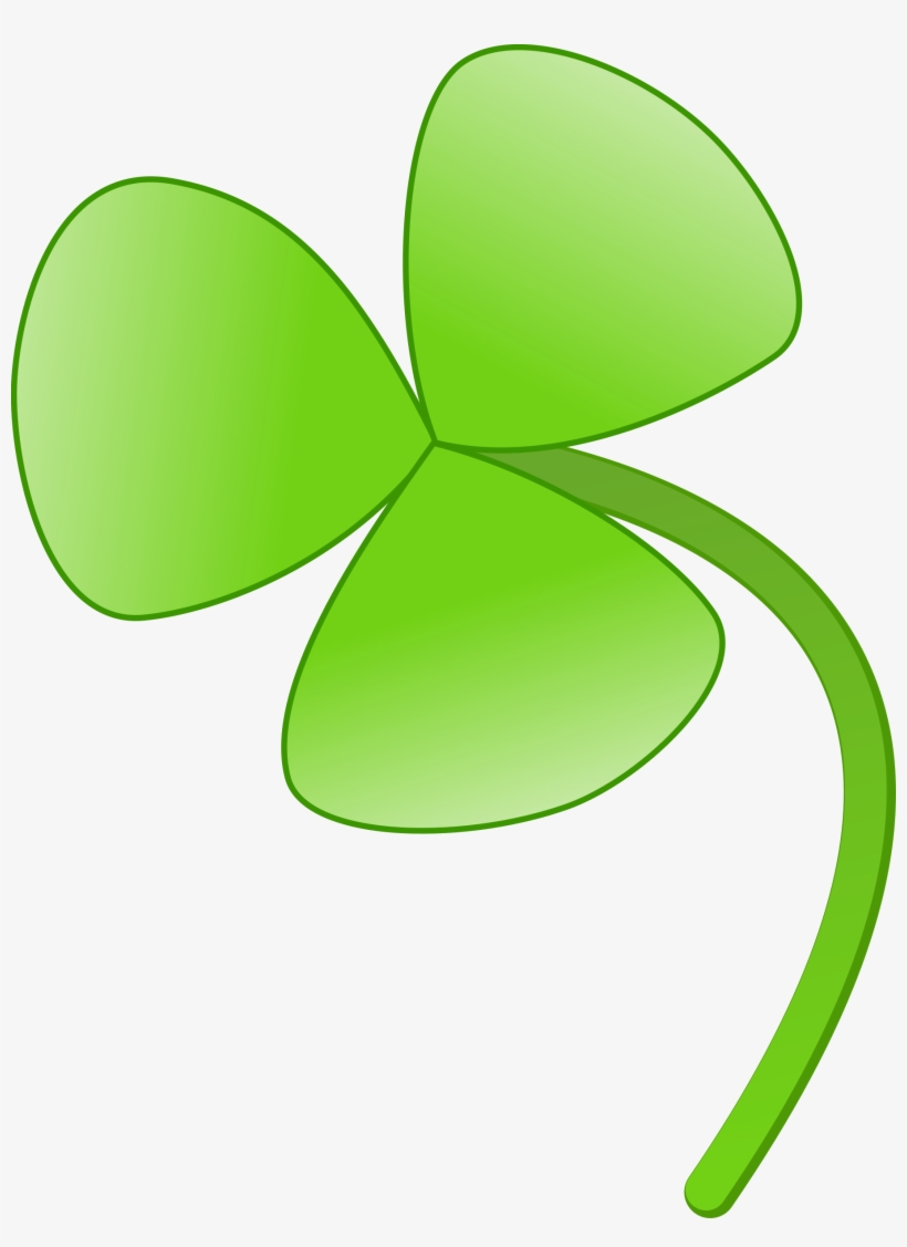 Shamrock Clipart Clover Flower - Flower With 3 Leaves, transparent png #114210