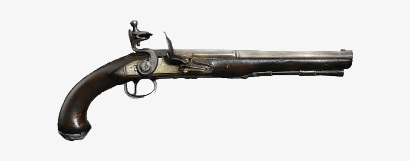 Flintlock Pistol - 16th Century Flintlock Pistol, transparent png #114325