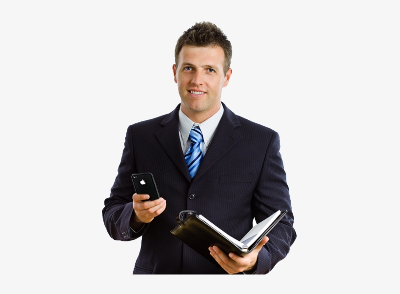 Businessman Png Image - Торговый Представитель С Авто, transparent png #114471