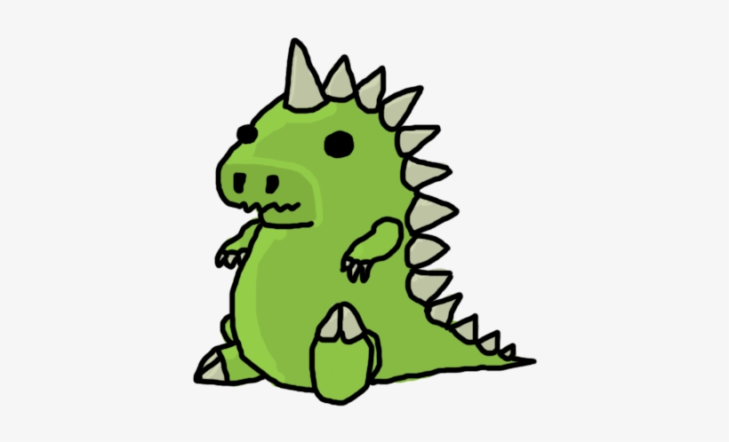 98 Godzilla Stock Vector Illustration And Royalty Free - Godzilla Cute Png, transparent png #114695