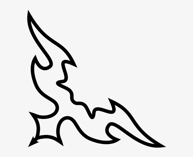 Left Bottom Tribal Clipart Png, transparent png #114696