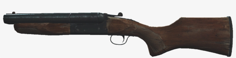 Fo4 So Double-barrel Shotgun - Double Barrel Gun Fallout, transparent png #114796