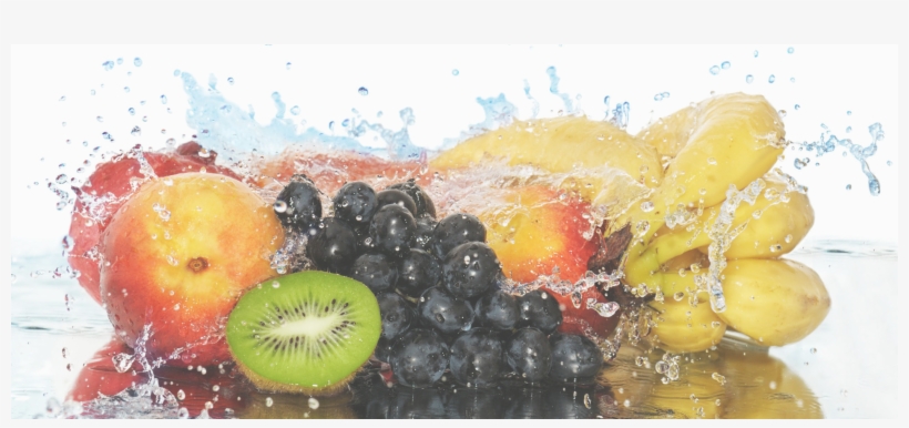 Fruit Water Splash G - Fruits Hd In Water, transparent png #114837