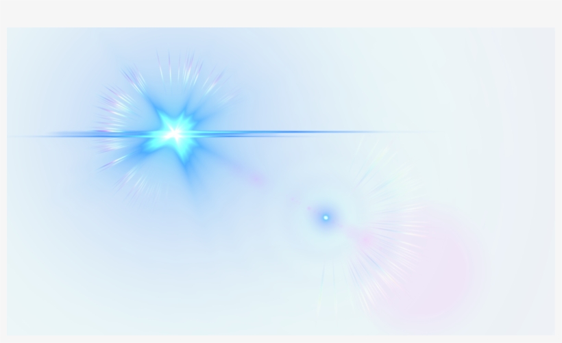 Optical Flare Transparent Clipart Light Lens Flare - Optical Flare Blue Png, transparent png #115021