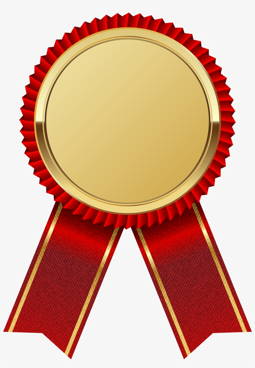 Gold Ribbon Png Image Background - Certificate Ribbon Png - Free  Transparent PNG Download - PNGkey
