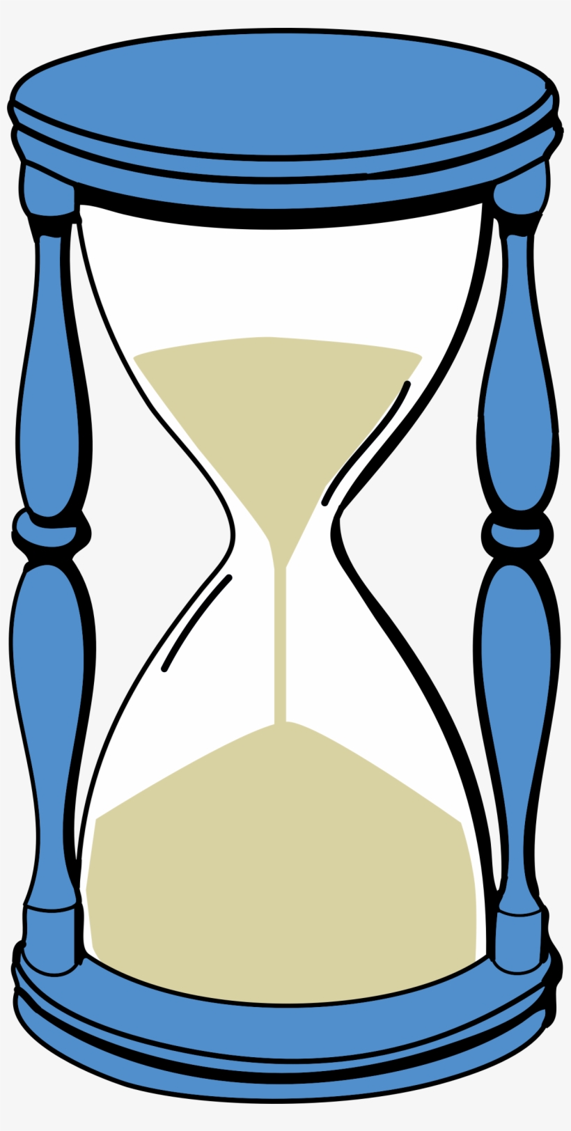 The Sand Of The Hourglass - Sand Timer Clipart, transparent png #115187