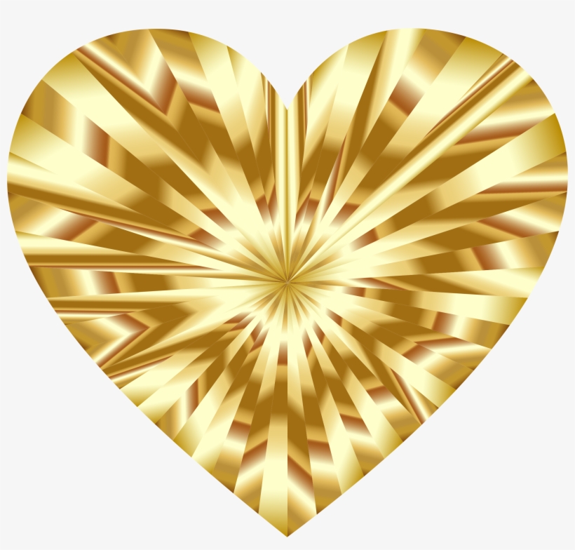 Starburst Heart 10 Clip Art Transparent Download - Clip Art, transparent png #115275