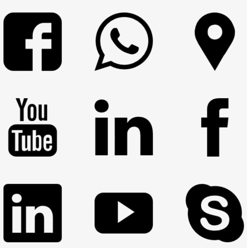 Simpleicon Social Media - Social Media Png, transparent png #115434