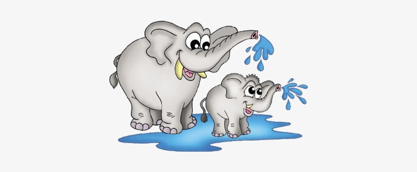 Vector Royalty Free Stock Clipart Watercolor Baby Elephant - Elephants Clipart, transparent png #115456