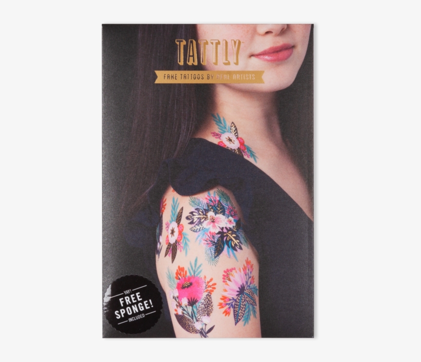 Brilliant Blooms Set - Tattoo, transparent png #115610