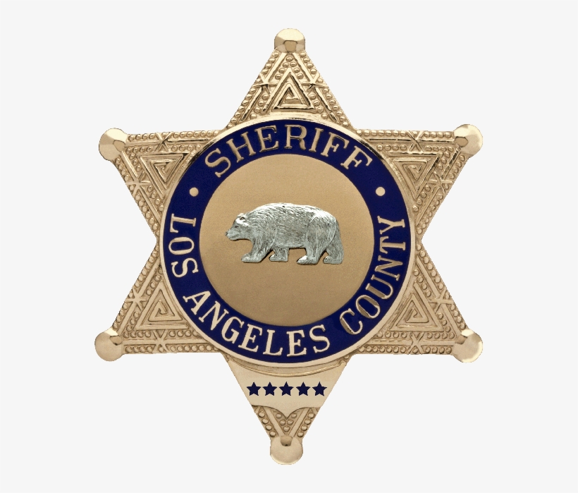 Badge Of The Sheriff Of Los Angeles County - Los Angeles County Sheriff Department Station, transparent png #115789