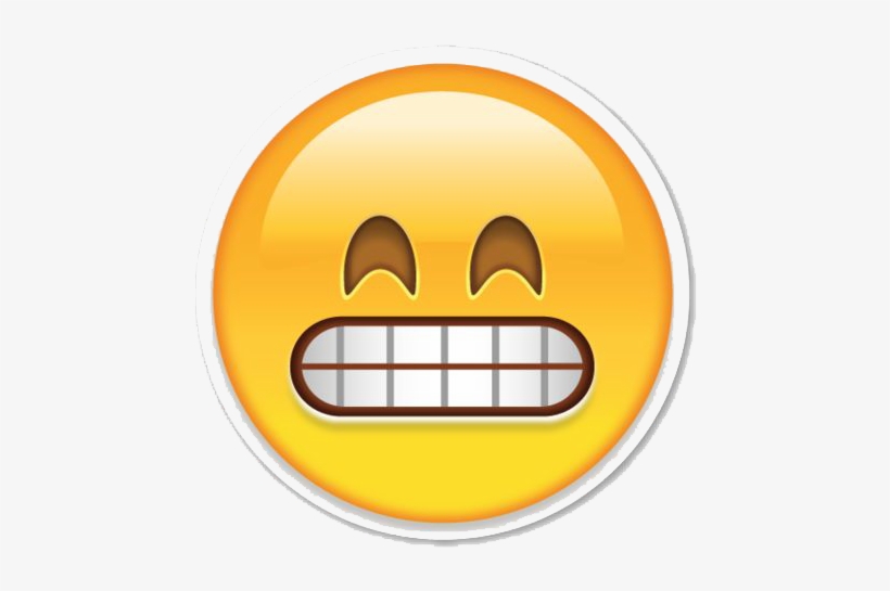 Emoji Face Png File - Emoji Smiling, transparent png #115869