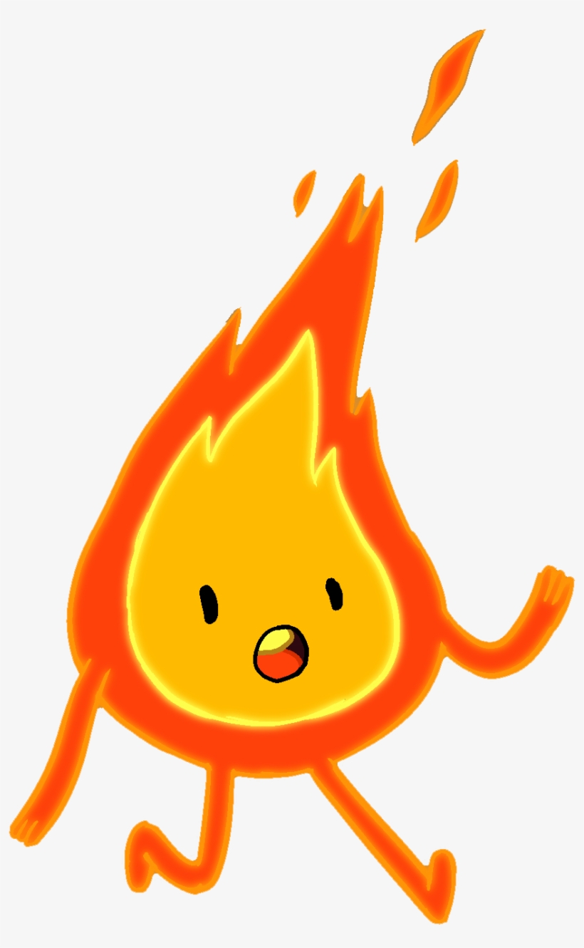 Flame Person - Adventure Time Flame Person, transparent png #115954