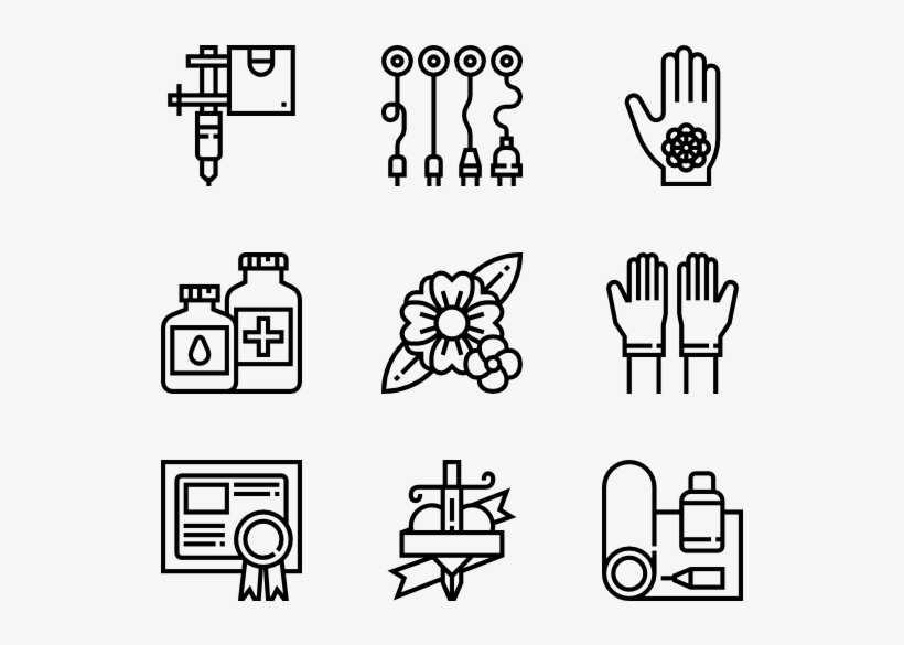 Tattoo - Hip Hop Icons, transparent png #116032