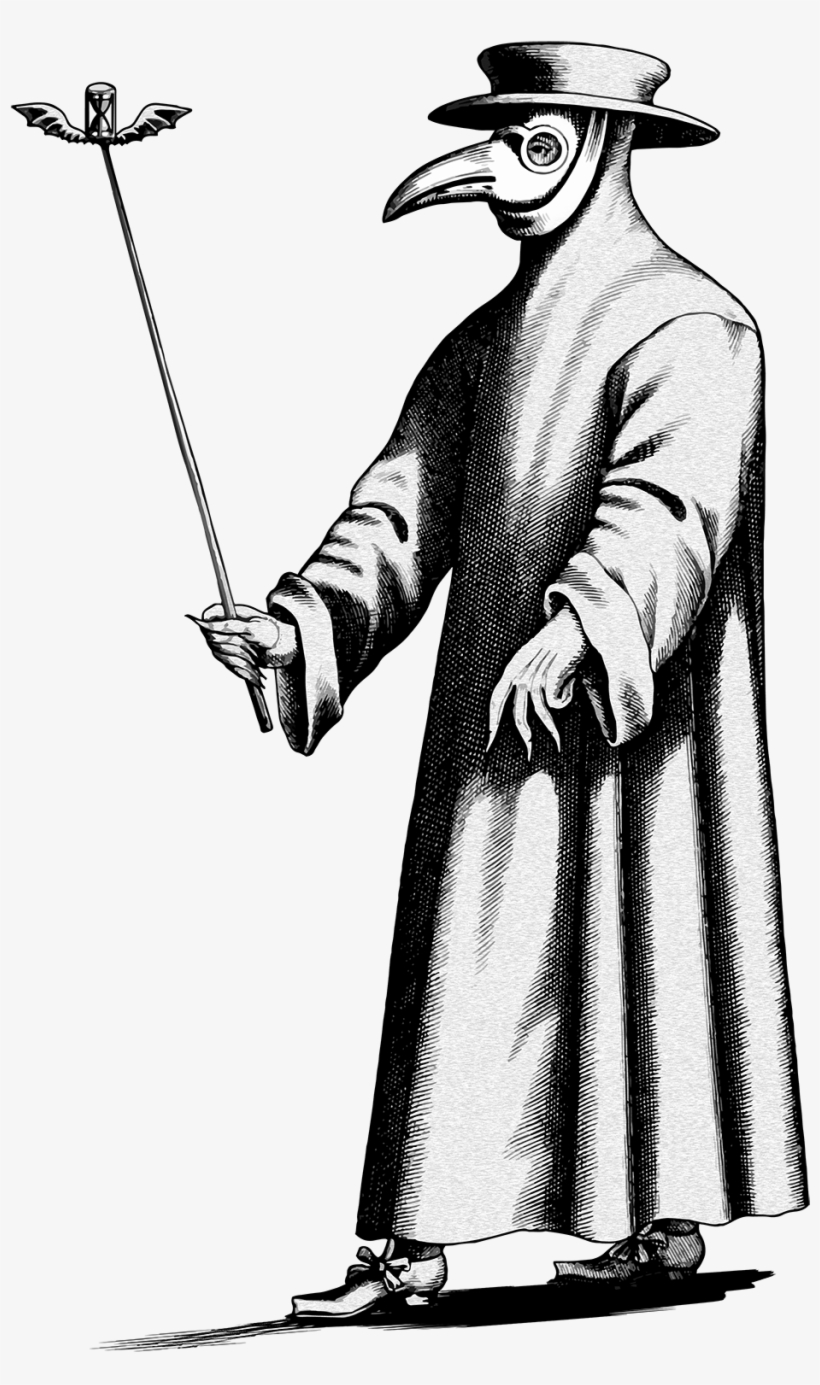 Doctor Schnabel Of Rome - Black Plague Doctor Png, transparent png #116318