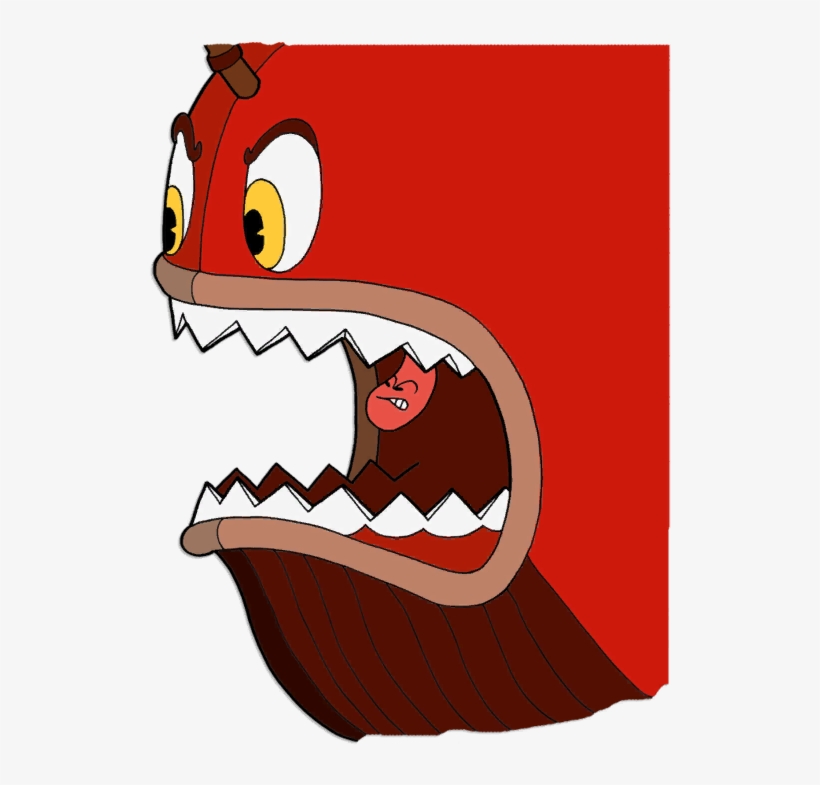 Boat - Cuphead Captain Brineybeard Ship, transparent png #116502