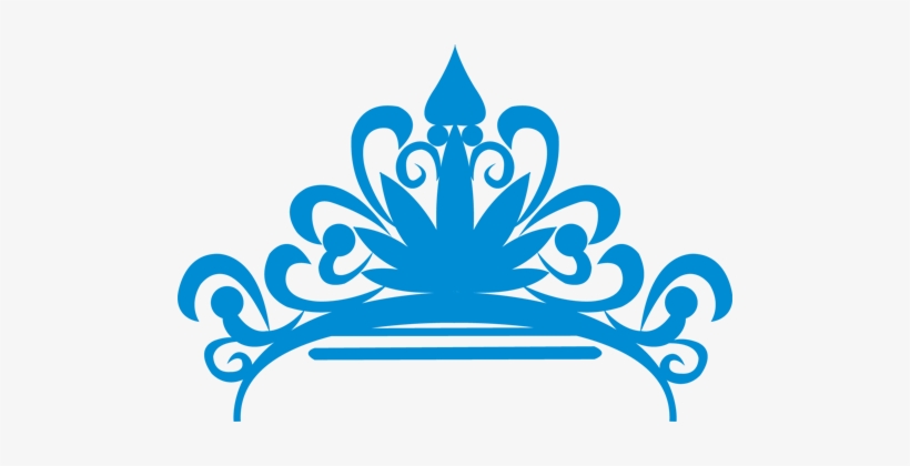 Blue Crown Png - Princess Crown Png Blue, transparent png #116769