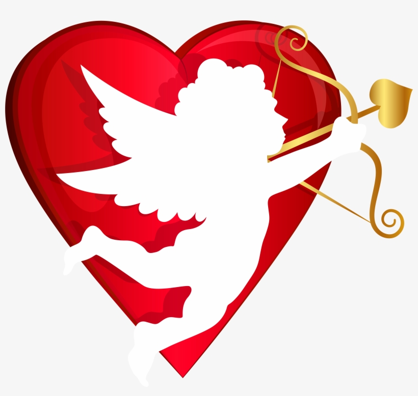 Png Transparent Red And Transparent Png Clip Art Image - Cupid Png, transparent png #116825