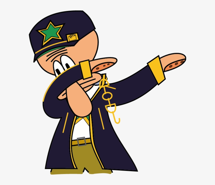 Squidward Meme Png - Jojo Bizarre Adventure Dab, transparent png #116937