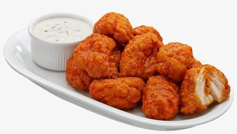 Boneless Wings - Spicy Boneless Chicken Wings, transparent png #117206