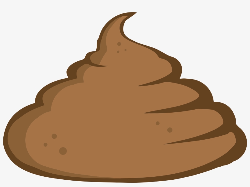 Big Poop - Poop Png, transparent png #117374