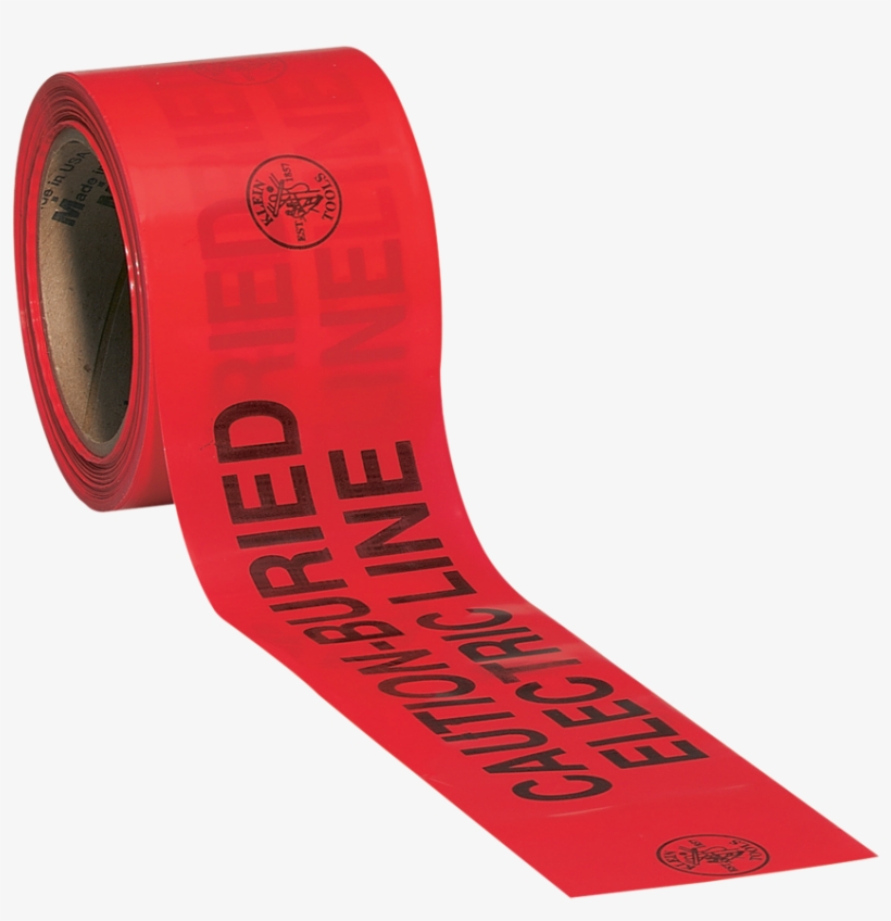 Png 58002 - Klein Tools 58003 1000 Feet Barricade And Warning Tape, transparent png #117501