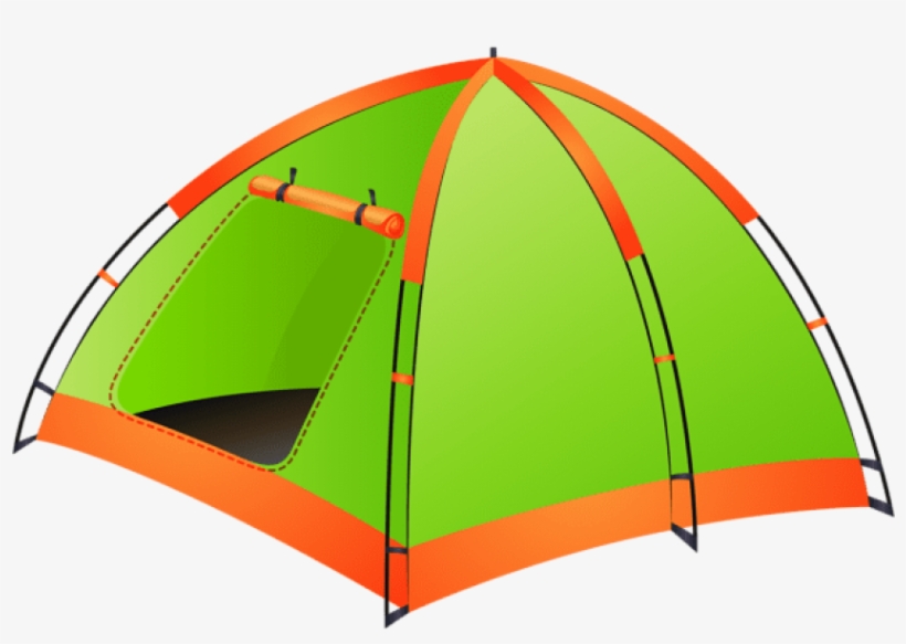 Tent Transparent Png Clip Art Image - Tent Camping Clip Art, transparent png #117595