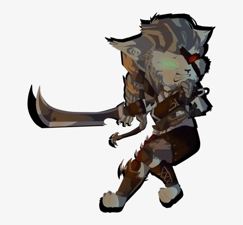 Clip Art From Of Legends Chibi By Pikachugod On - League Of Legends Rengar Png, transparent png #117614