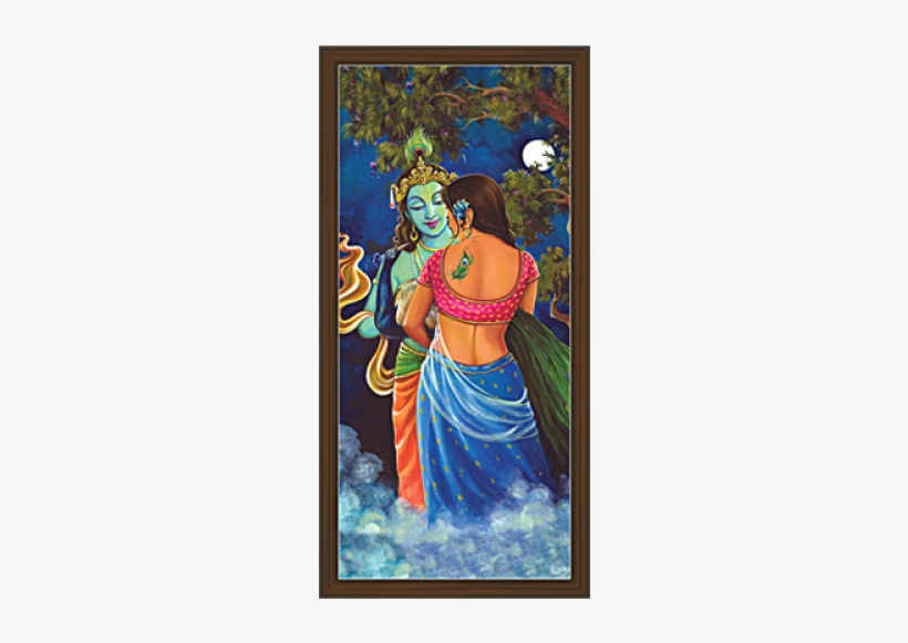 Clipart Library Stock Radha Paintings Rk Radhe Pinterest - Modern Krishna Radha Dance, transparent png #117794