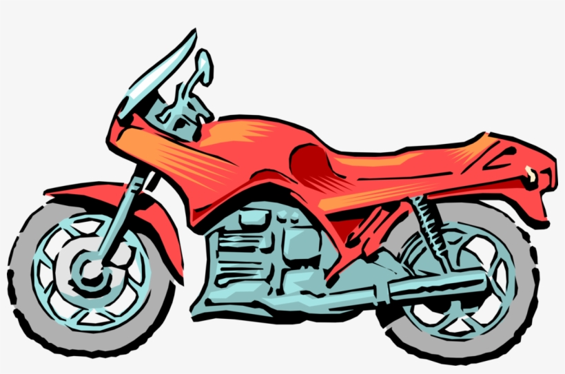 Clipart Royalty Free Stock Or Motorbike Image Illustration - Motorcycle, transparent png #118340