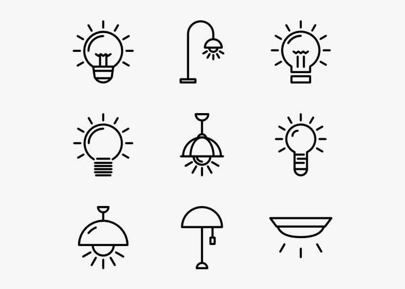 Lamps - Png Lamp Icon, transparent png #118483