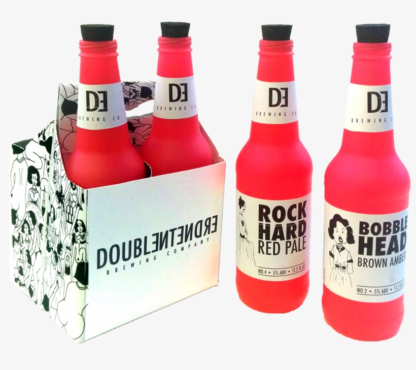 Double Entendre Beer Branding - Beer Bottle, transparent png #118554