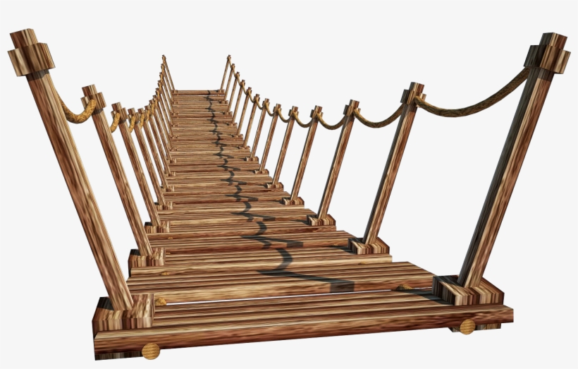 Bridge Png File - Wood Bridge Png, transparent png #118555