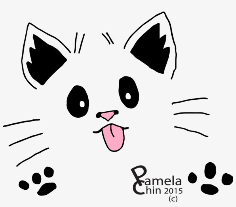 Face Cat Png, transparent png #118609