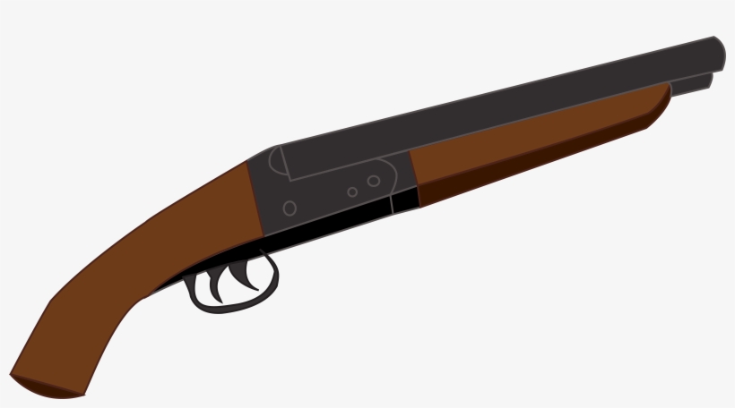 Sawed Off Double Barrel Shotgun Design - Sawed Off Double Barrel Shotgun Png, transparent png #118629