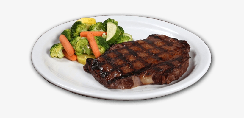 Steak Plate Png - Steak On A Plate Png, transparent png #118654