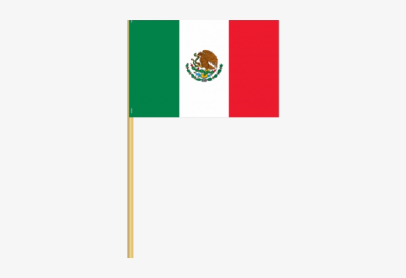 Mexico Flag With Pole, transparent png #118700