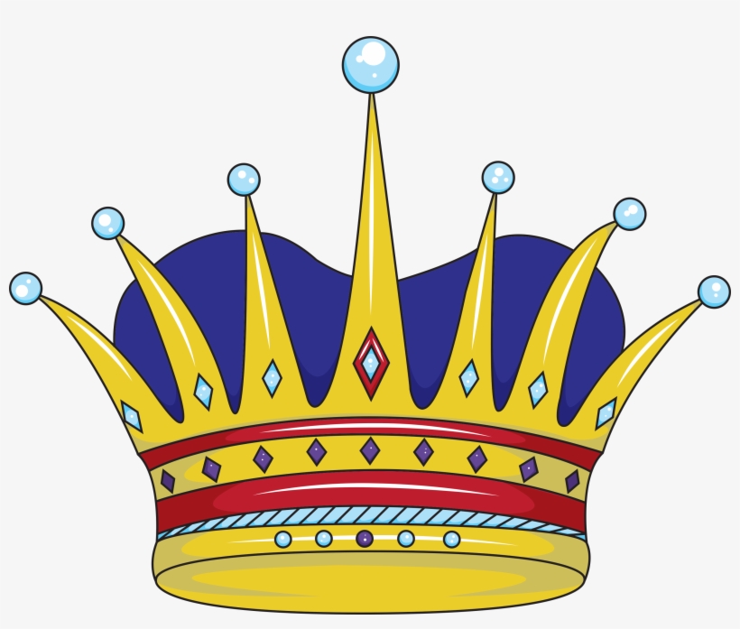 Crown Vector Element Fkm2lyuo L - Custom Prince Zipper Pouch (personalized), transparent png #118748