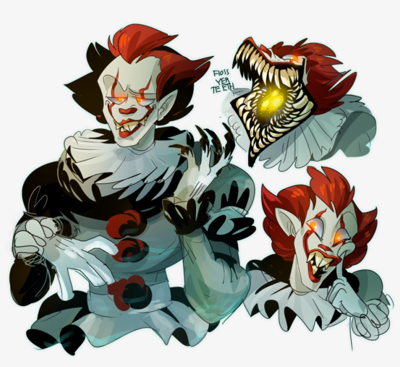 Guess What Movie I Saw - Pennywise And Laughing Jack, transparent png #118954