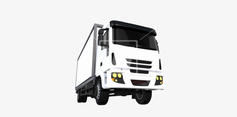 Small Cargo Truck Png - Trailer Truck, transparent png #118980