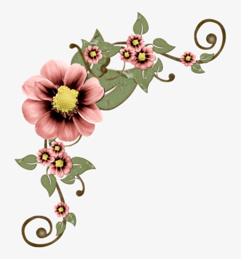 Pour Vos Creas Coins - Imagenes Para Decoupage De Flores, transparent png #119058