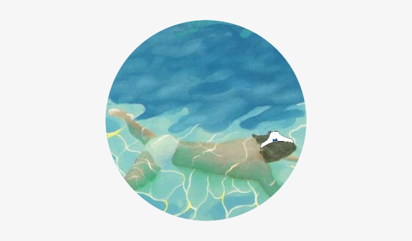 E Lsewher E's Profile - David Hockney Water Scene, transparent png #119135