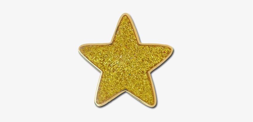 Gold Glitter Star Png, transparent png #119136