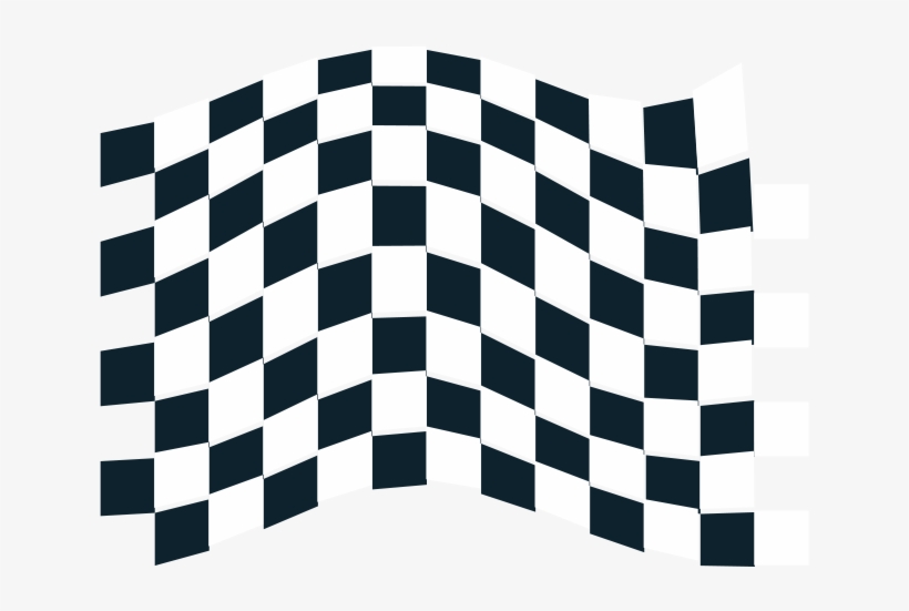 Chequered Flag Icon 2 Free Vector - Racing Flag Icon Png, transparent png #119186