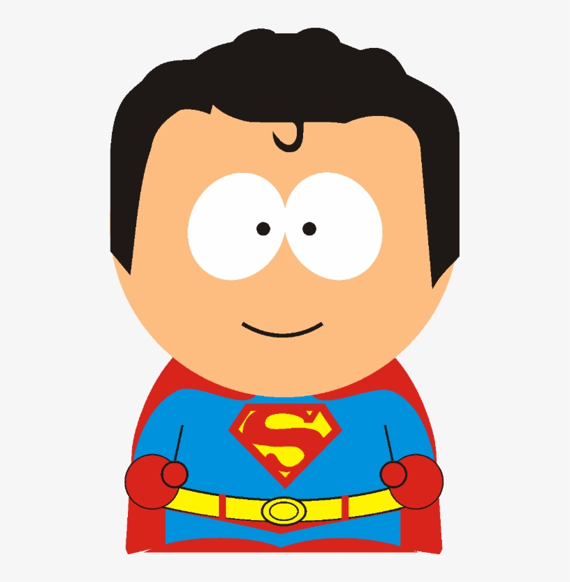 South Park Superman Png - Superman Southpark, transparent png #119253