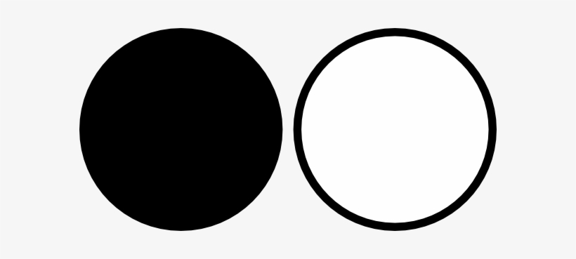 Picture Library Circle Border Clipart - Black And White Colours, transparent png #119377