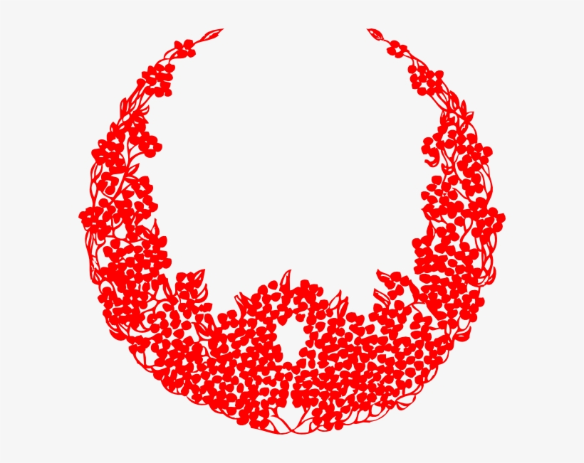 Christmas Wreath Pictures Clip Art - Wreath Black Vector Detailed Laurel Wreaths Clipart, transparent png #119494