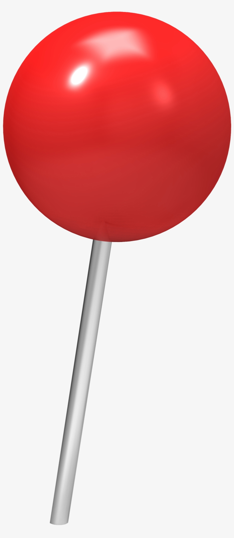 Pin Png Transparent - Red Push Pin Png, transparent png #119764