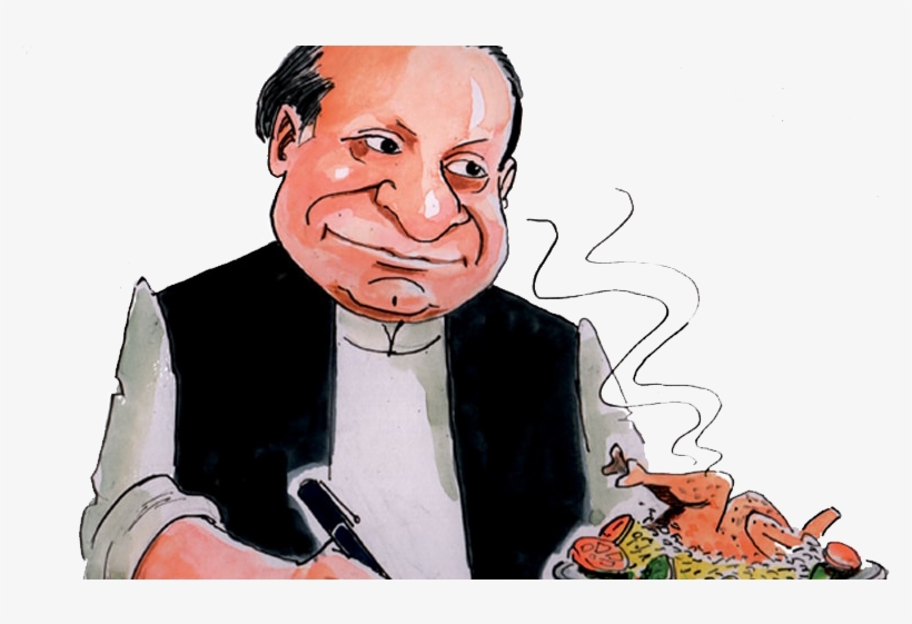 Nawaz Shrif Cartoon Png - Nawaz Sharif Thinking Cartoon, transparent png #119975